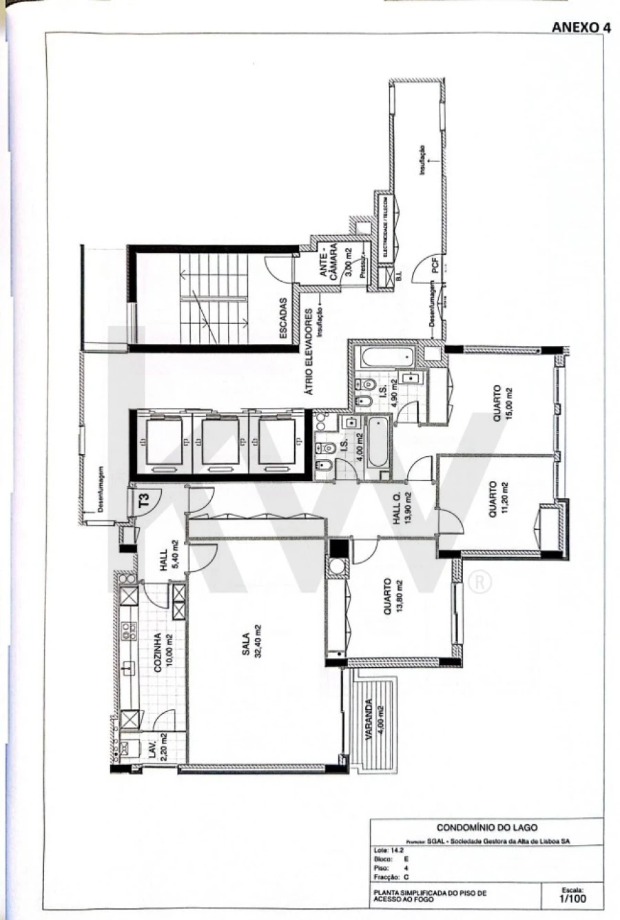 Apartamento T3 para Venda em Lumiar Foto 42