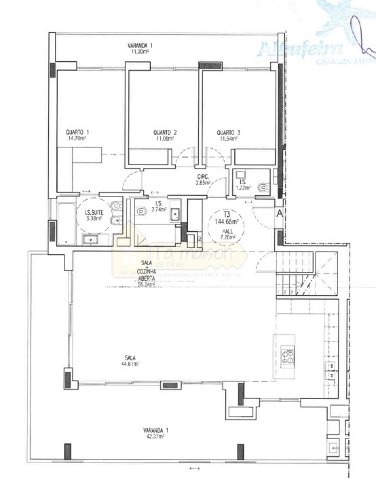 Apartamento T3 para Venda em Albufeira e Olhos de Água Foto 42