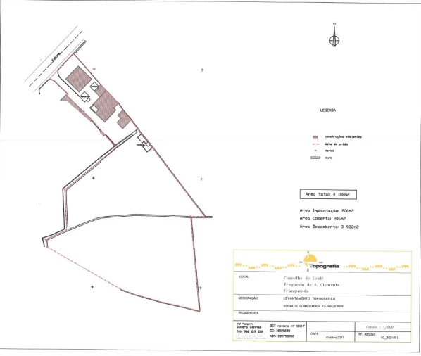 Moradia T2 para Venda em Loule (São Clemente) Planta 2