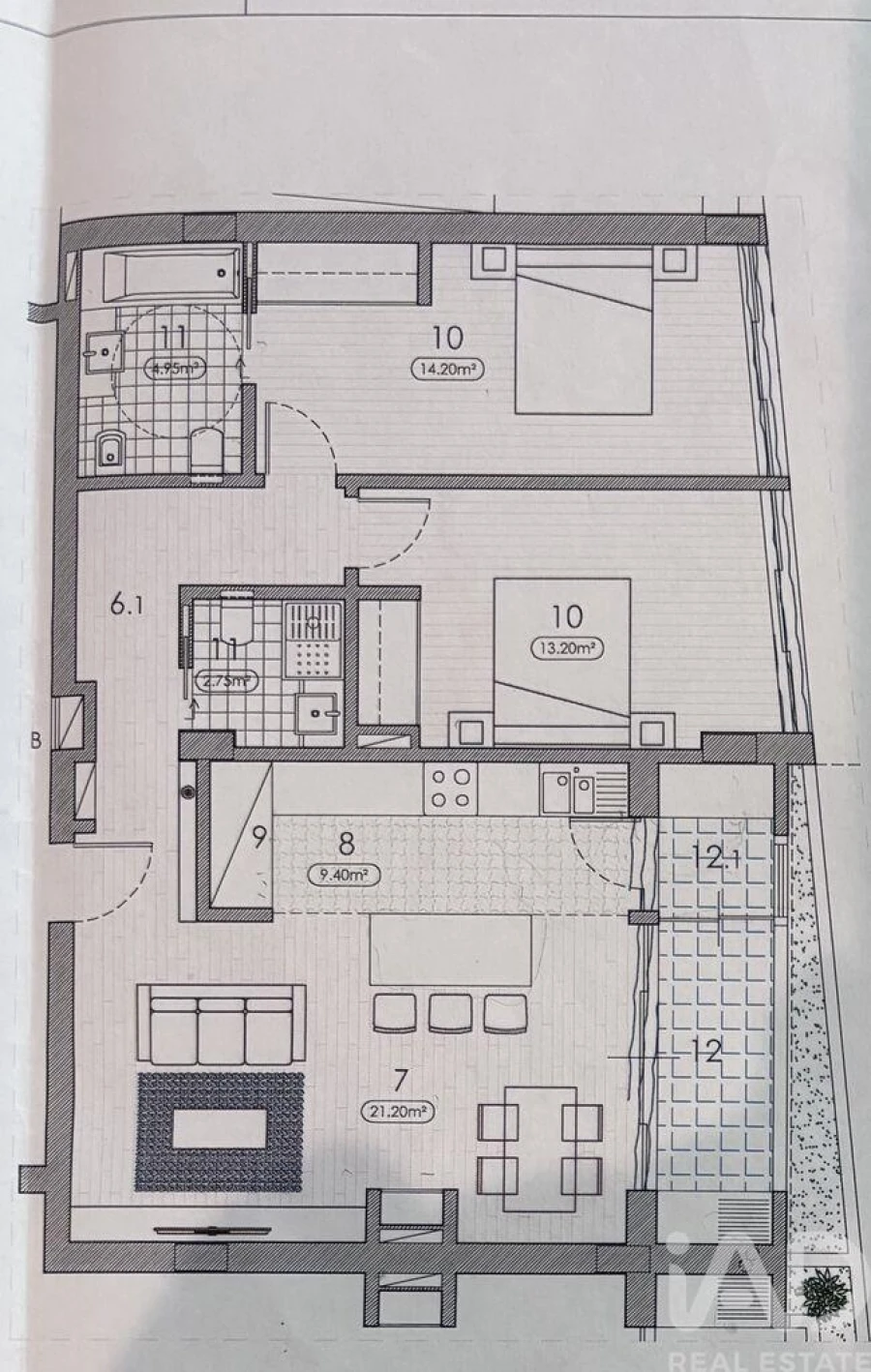 Apartamento T2 para Venda em São Brás de Alportel Foto 29