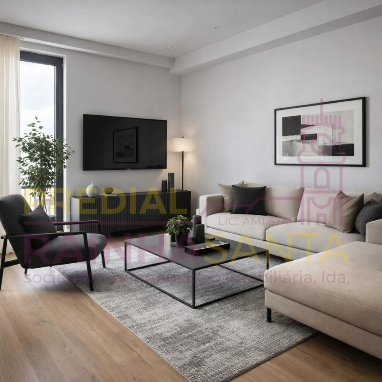 Apartamento T2 para Venda em Santa Clara e Castelo Viegas Foto 1