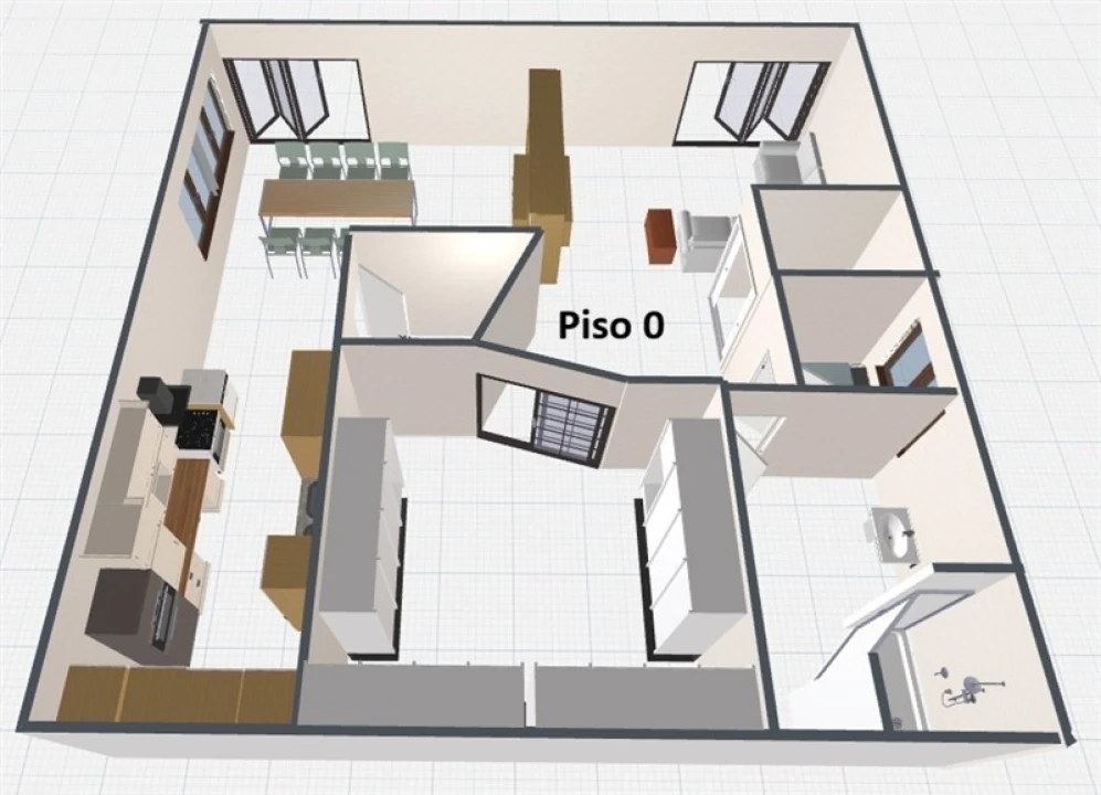 Moradia T4 para Venda em Quarteira Planta 5