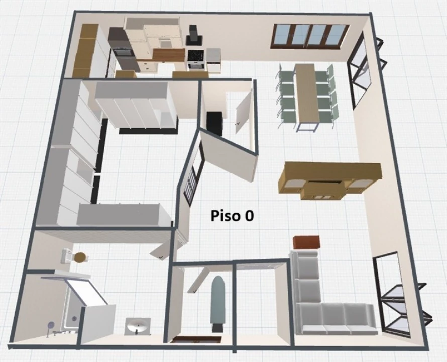 Moradia T4 para Venda em Quarteira Planta 6
