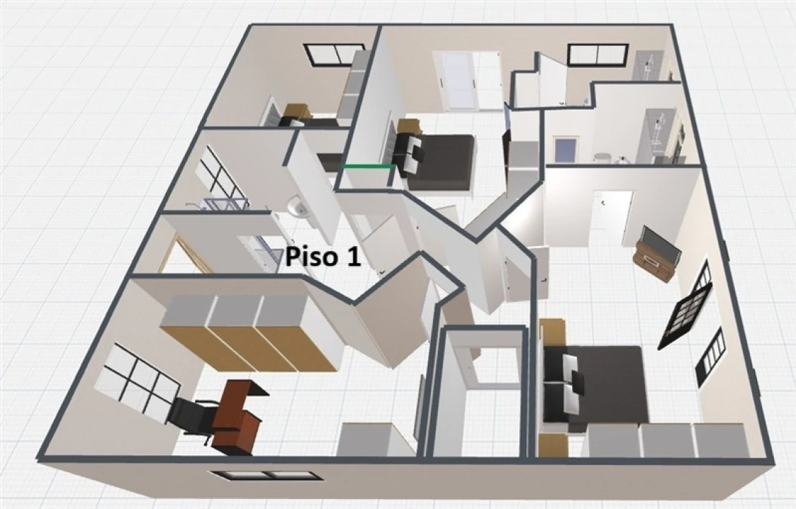 Moradia T4 para Venda em Quarteira Planta 9