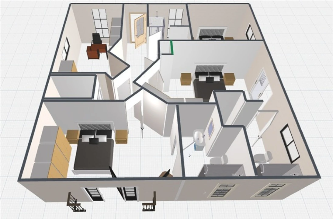 Moradia T4 para Venda em Quarteira Planta 10