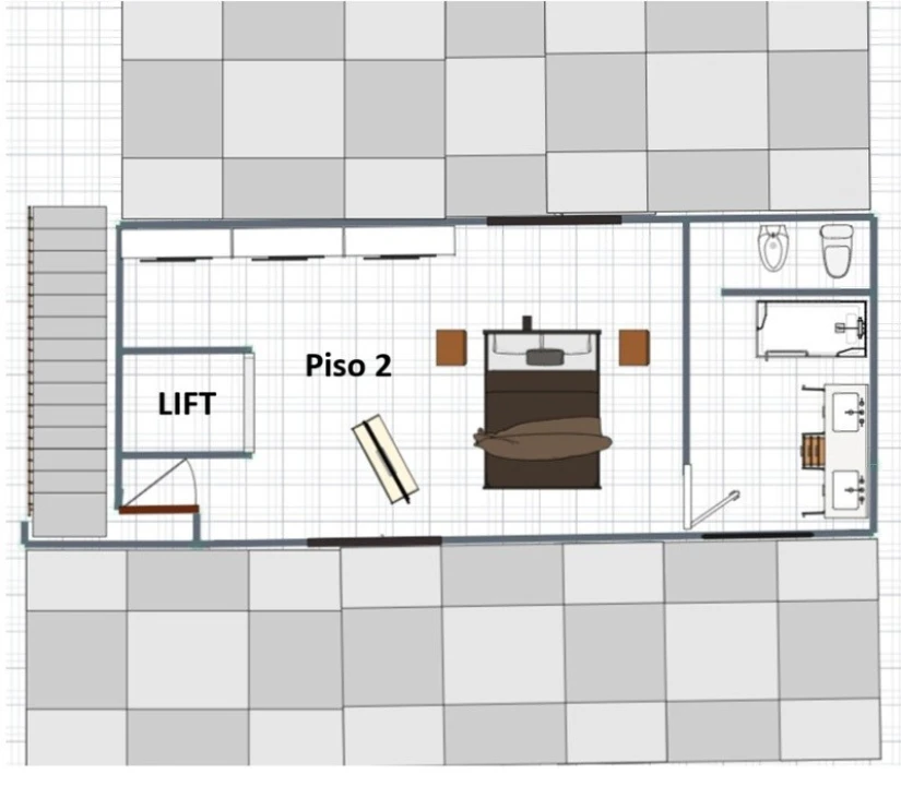 Moradia T4 para Venda em Quarteira Planta 12