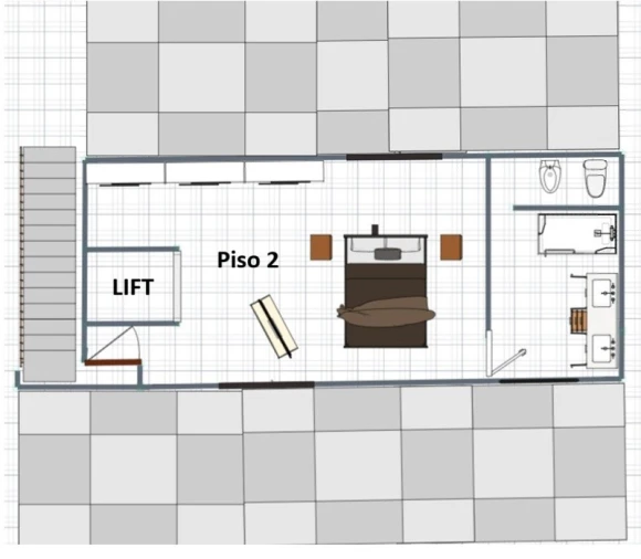 Moradia T4 para Venda em Quarteira Planta 12