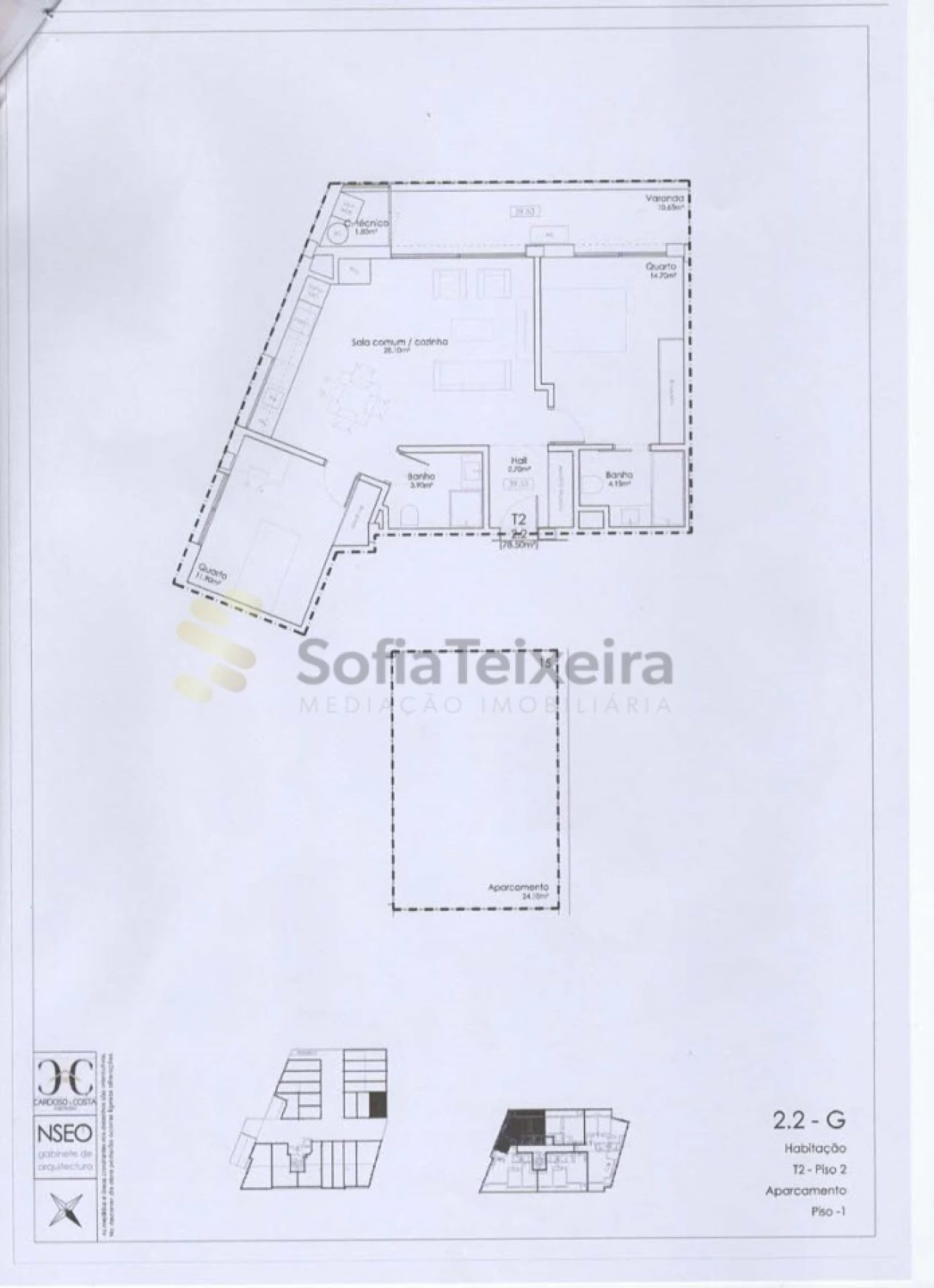 Apartamento T2 para Venda em Gulpilhares e Valadares Foto 14