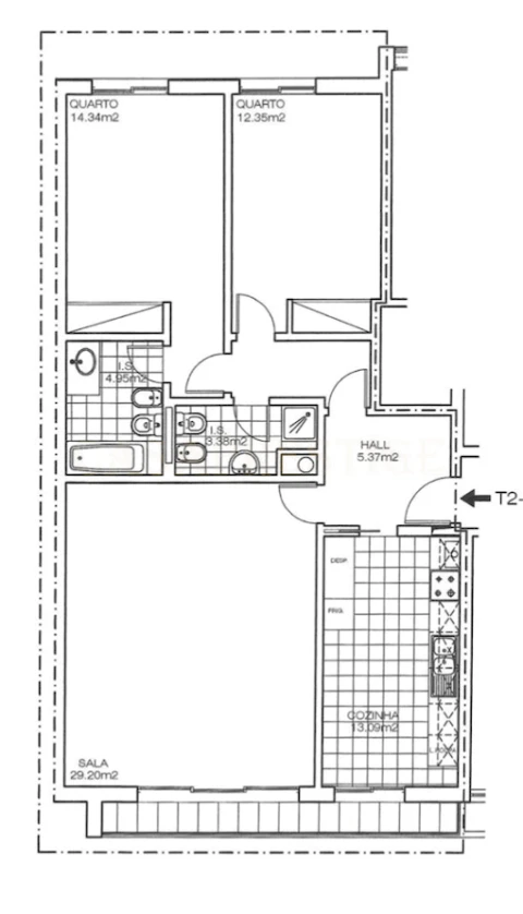 Apartamento T2 para Venda em Santa Iria de Azoia, São João da Talha e Bobadela