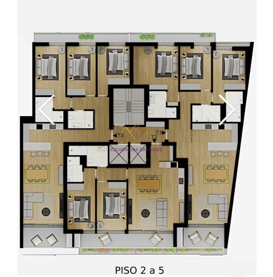 Apartamento T3 para Venda em Loures Planta 1