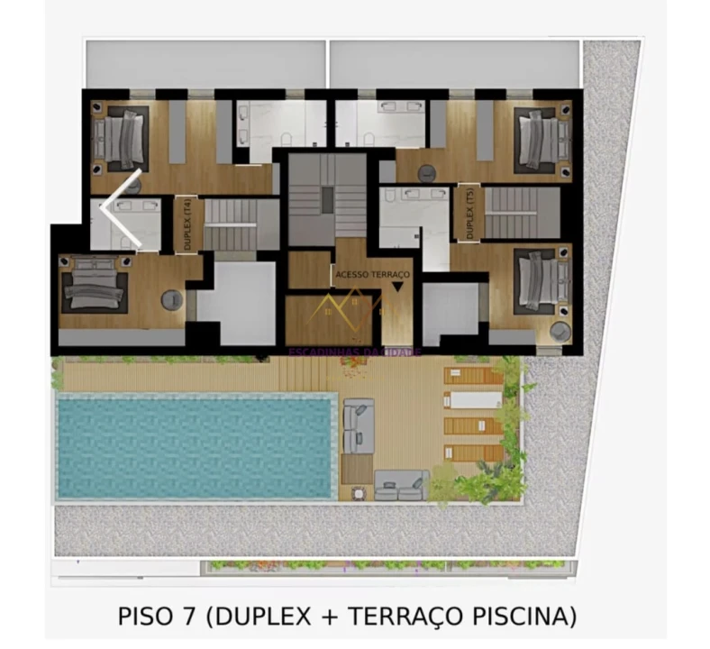 Apartamento T4 para Venda em Loures Planta 2