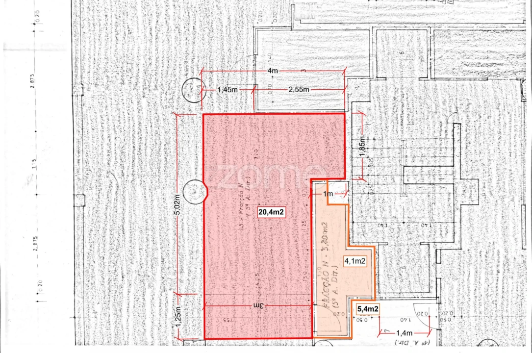 Apartamento T3 para Venda em São João da Madeira Planta 2