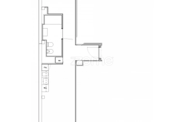 Apartamento T2 para Arrendamento em Azurem Planta 1