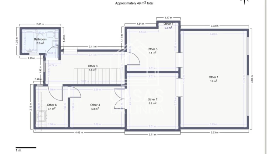 Apartamento T2 para Venda em Misericórdia Foto 23