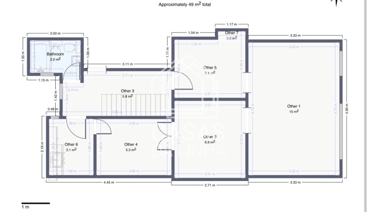 Apartamento T2 para Venda em Misericórdia Foto 23