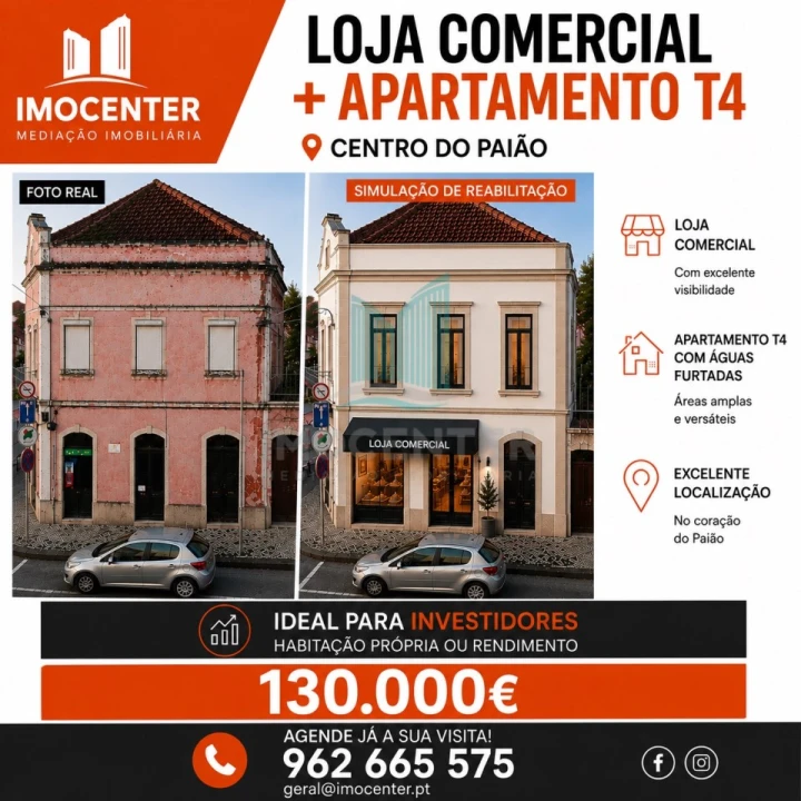 Moradia T4 para Venda em Paião Foto 1