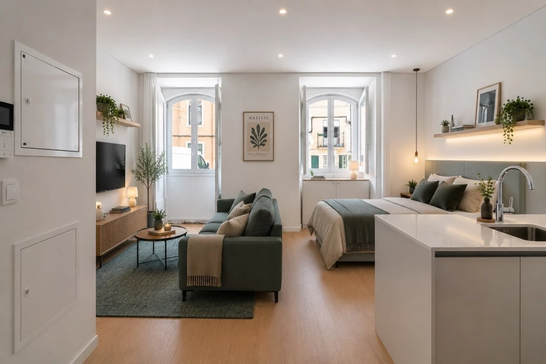 Apartamento T0 para Venda em Arroios Foto 9