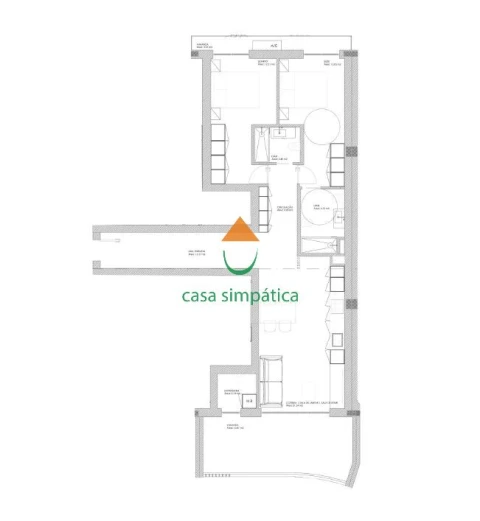 Apartamento T2 para Venda em Oliveira do Douro