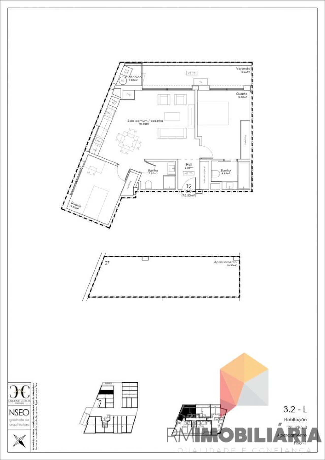 Apartamento T2 para Venda em Gulpilhares e Valadares Foto 15