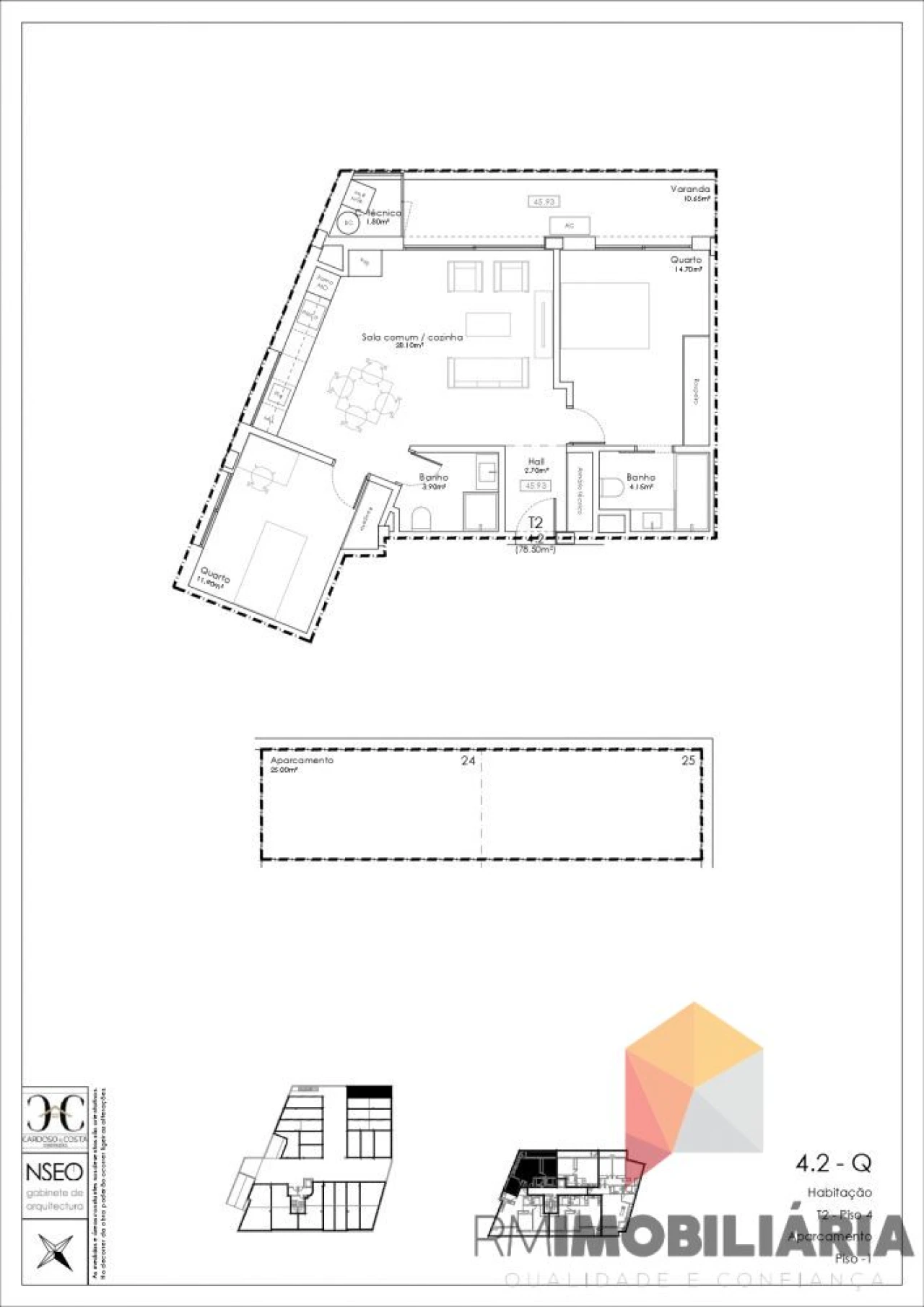 Apartamento T2 para Venda em Gulpilhares e Valadares Foto 17