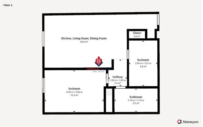 Apartamento T1 para Venda em Lagos (São Sebastião e Santa Maria) Foto 24