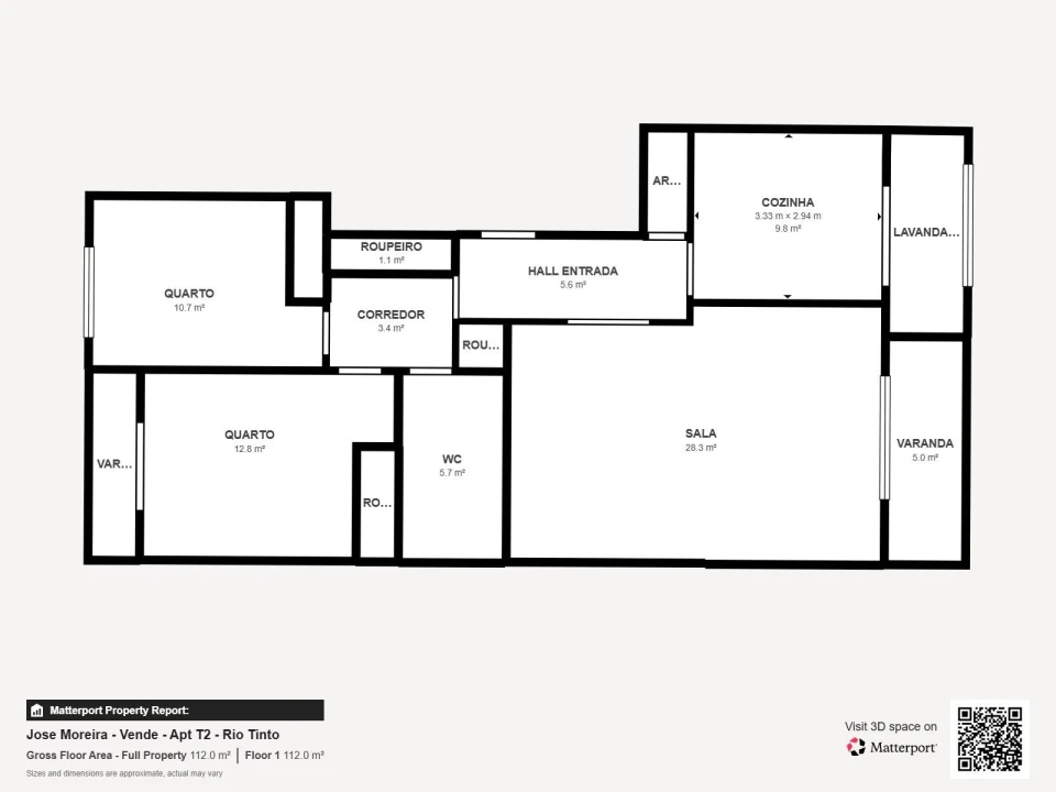 Apartamento T2 para Venda em Rio Tinto Foto 36