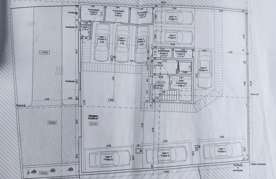Apartamento T3 para Venda em Nazare Planta 3