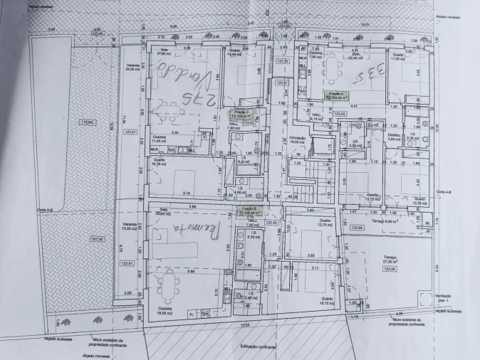 Apartamento T3 para Venda em Nazare Planta 4