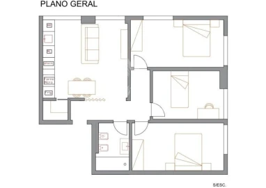 Apartamento T3 para Venda em Almada, Cova da Piedade, Pragal e Cacilhas