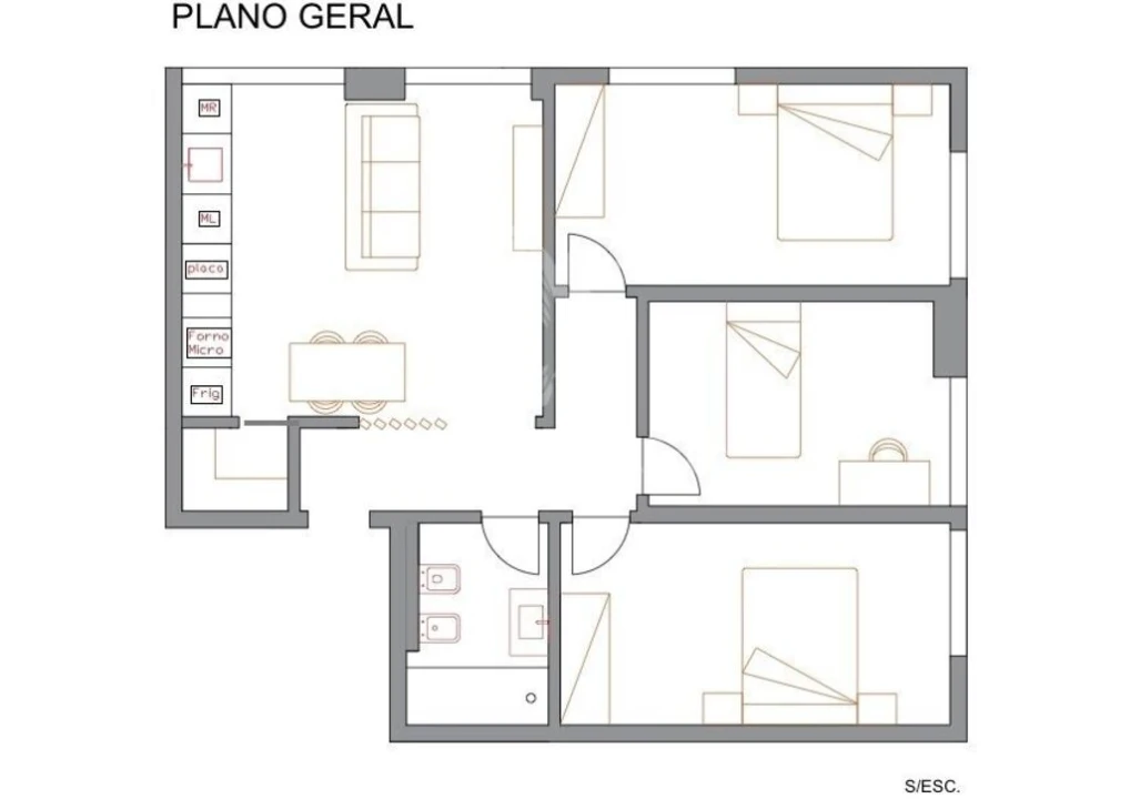 Apartamento T3 para Venda em Almada, Cova da Piedade, Pragal e Cacilhas Foto 1