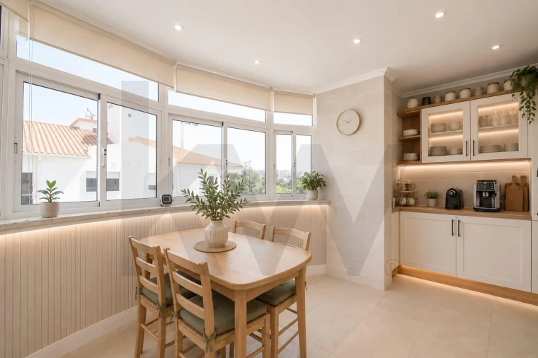 Apartamento T4 para Venda em Carcavelos e Parede Foto 18