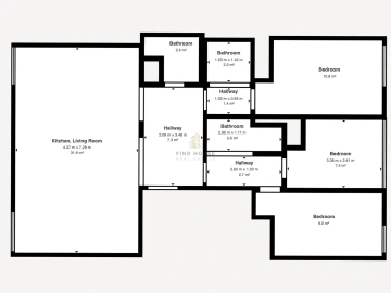 Apartamento T3 para Venda em Benfica