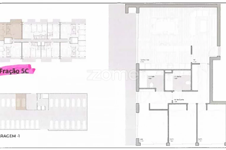 Apartamento T3 para Venda em Valongo Planta 1