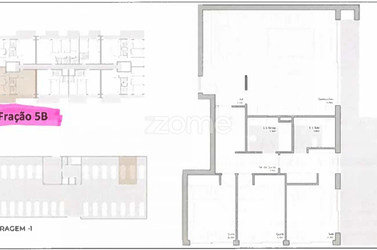 Apartamento T3 para Venda em Valongo Planta 1