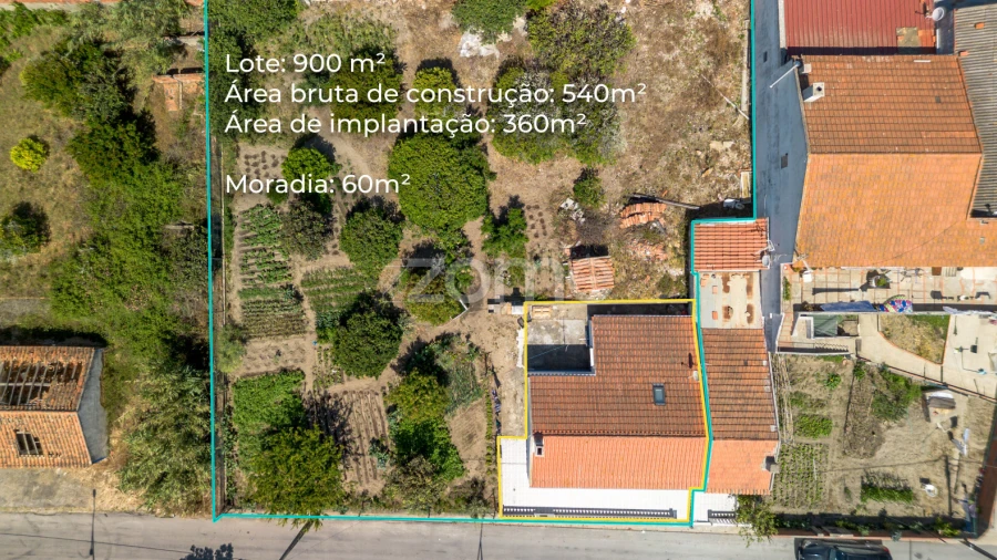 Moradia T2 para Venda em Longueira/Almograve