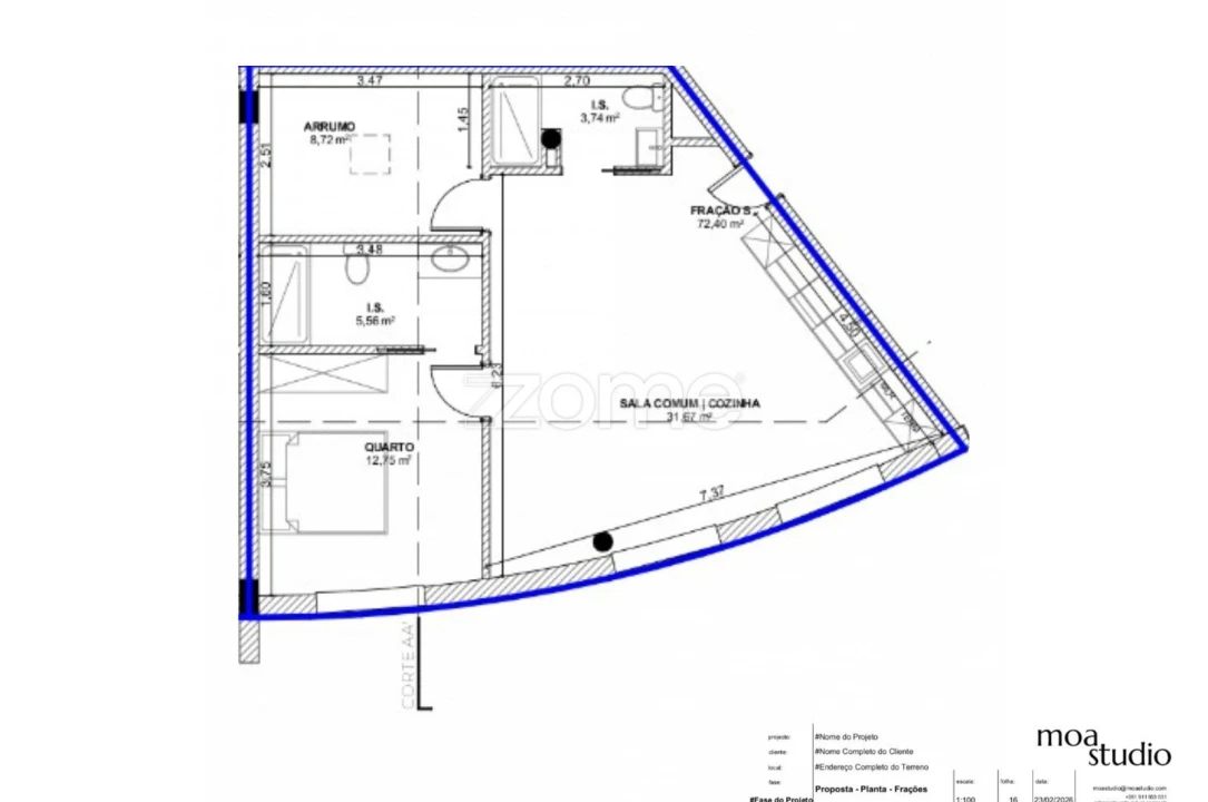 Apartamento T2 para Venda em Tebosa Foto 15