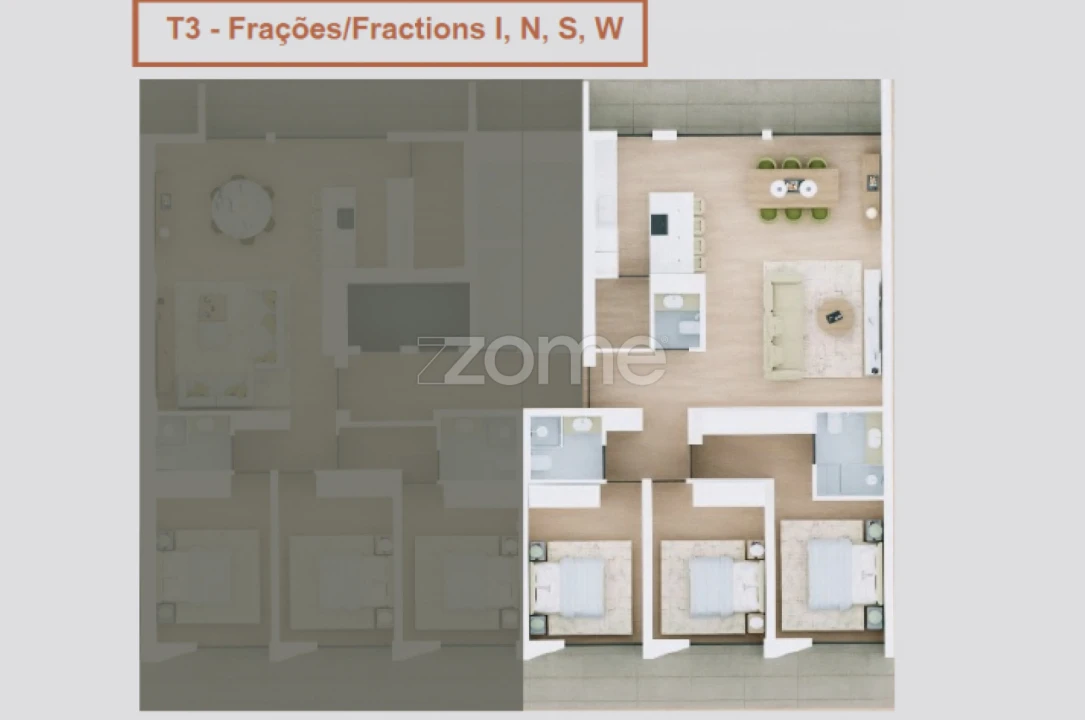 Apartamento T3 para Venda em Margaride, Várzea, Lagares, Varziela, Moure Foto 15