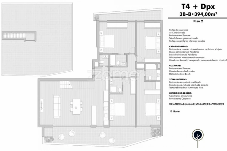 Apartamento T4 para Venda em Gafanha da Boa Hora Foto 13