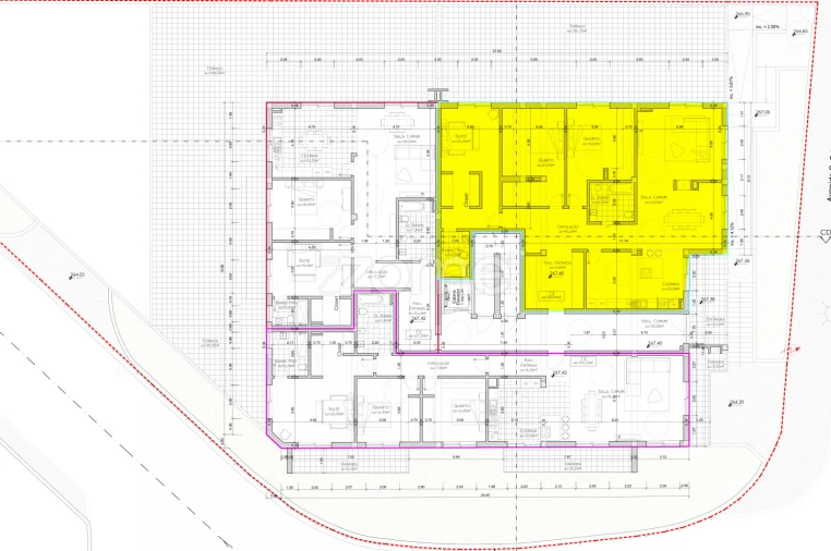 Apartamento T3 para Venda em Nogueira do Cravo e Pindelo Planta 1