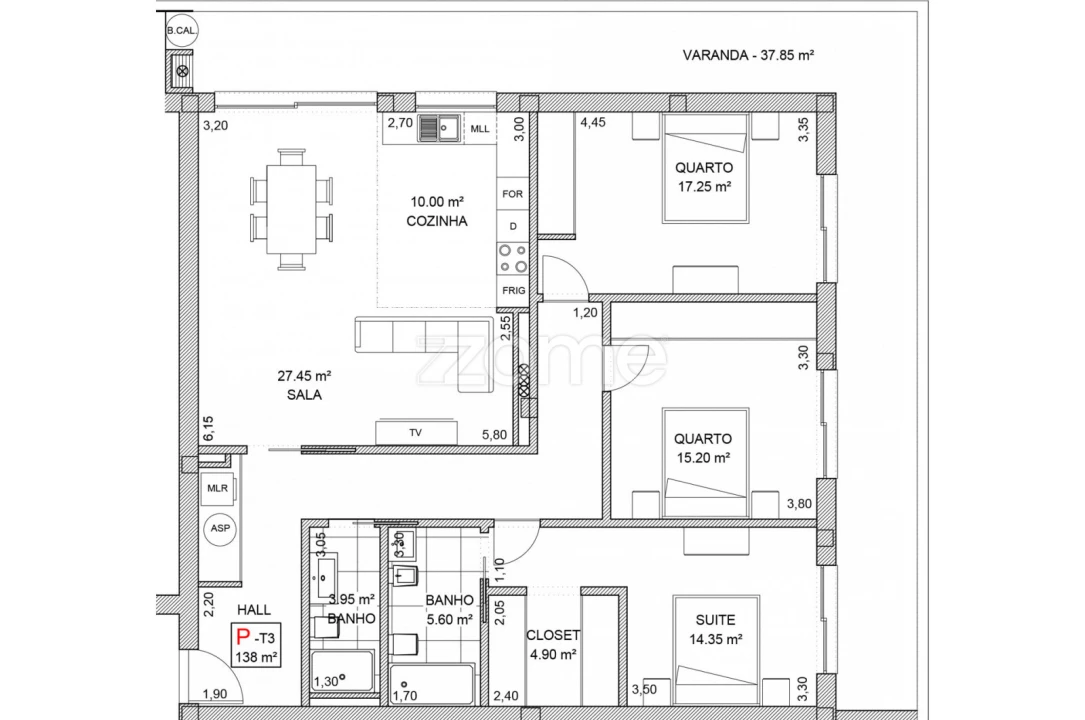 Apartamento T3 para Venda em O. Azeméis, Riba-Ul, Ul, Macinhata Seixa, Madail Foto 6