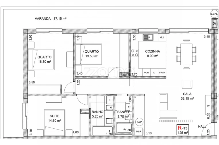 Apartamento T3 para Venda em O. Azeméis, Riba-Ul, Ul, Macinhata Seixa, Madail Foto 6