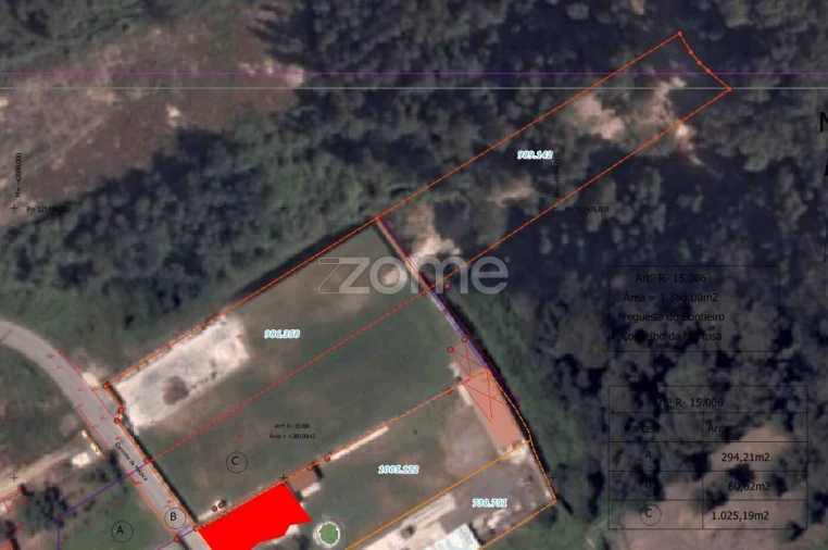 Terreno para Venda em Monte Planta 1