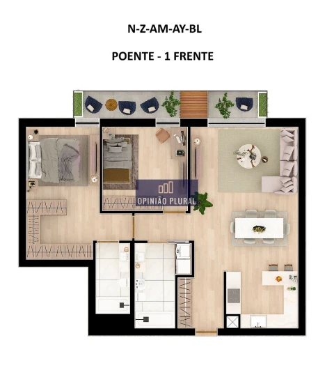 Apartamento T2 para Venda em Avintes