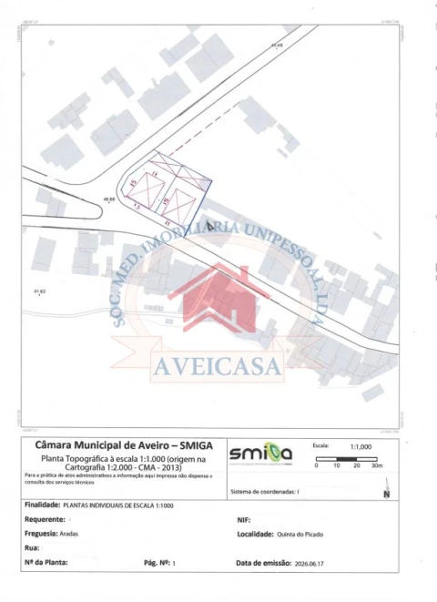 Terreno para Venda em Aradas