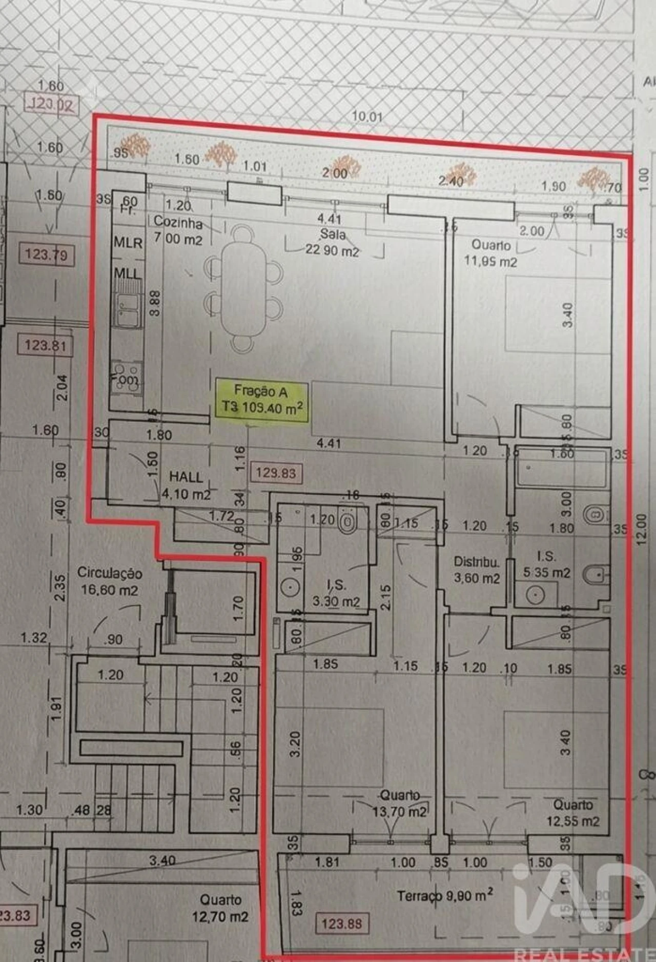 Apartamento T3 para Venda em Nazare Foto 16