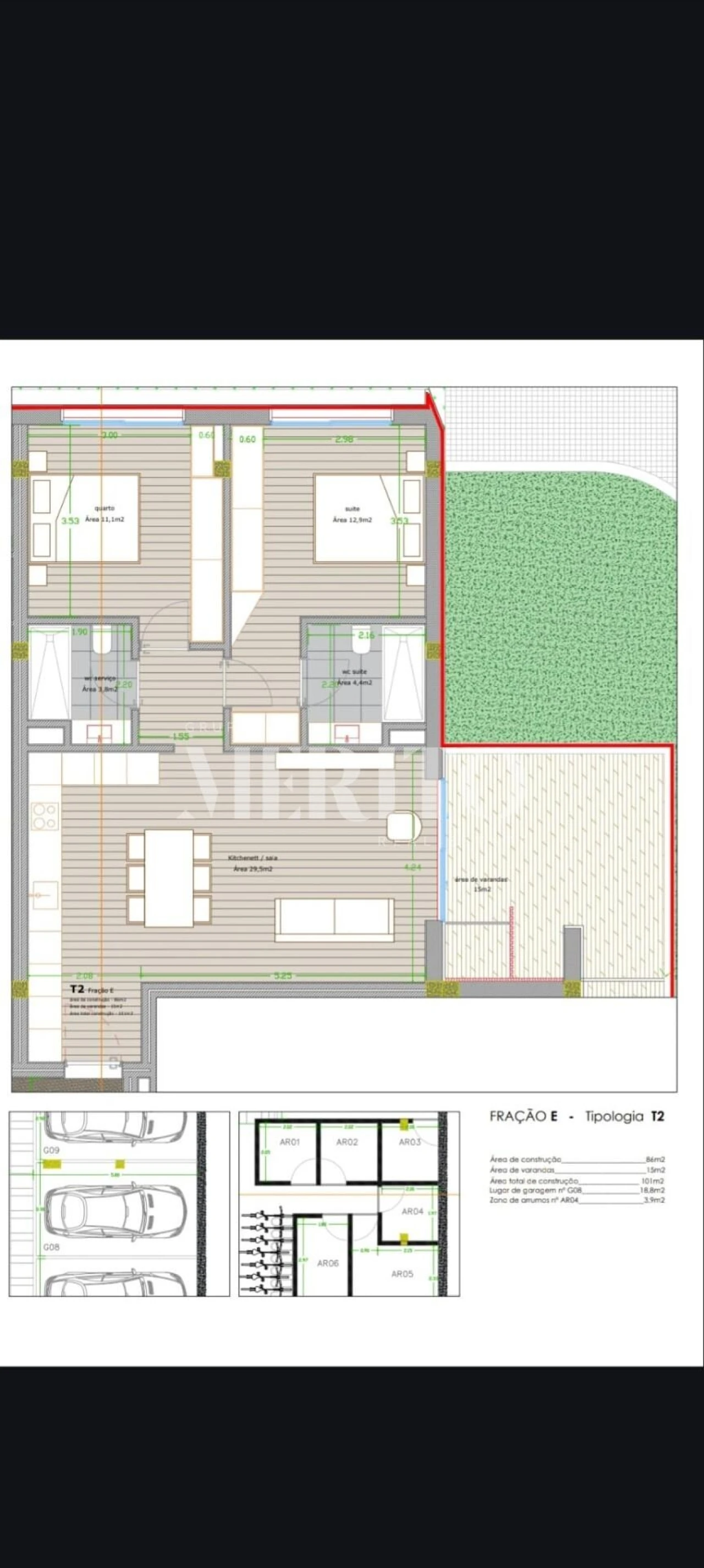 Apartamento T2 para Venda em Antas e Abade de Vermoim Foto 8