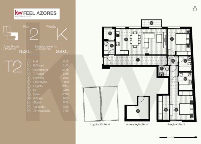 Apartamento T2 para Venda em Ponta Delgada (São José) Foto 4