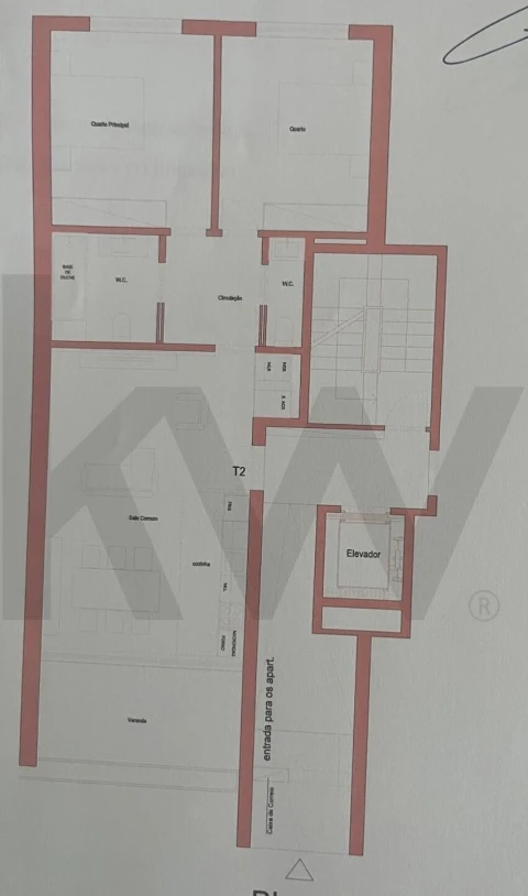 Apartamento T2 para Venda em Freamunde