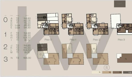 Apartamento T3 para Venda em Ponta Delgada (São José)