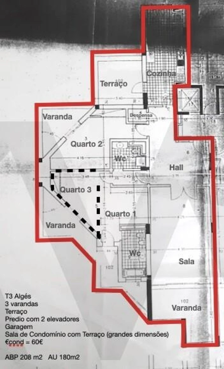 Apartamento T3 para Venda em Algés, Linda-A-Velha e Cruz Quebrada-Dafundo Foto 43